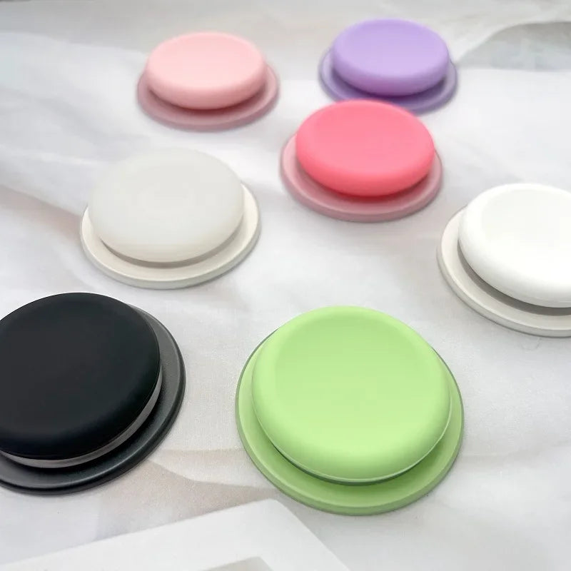 Silicone Magnetic Phone Grip Bracket P-Socket Pop GripTok Foldable MagSafe Cellphone Support Holder Ring Finger Expanding Stand